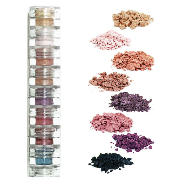 passion mineral eye shadow 8 stack