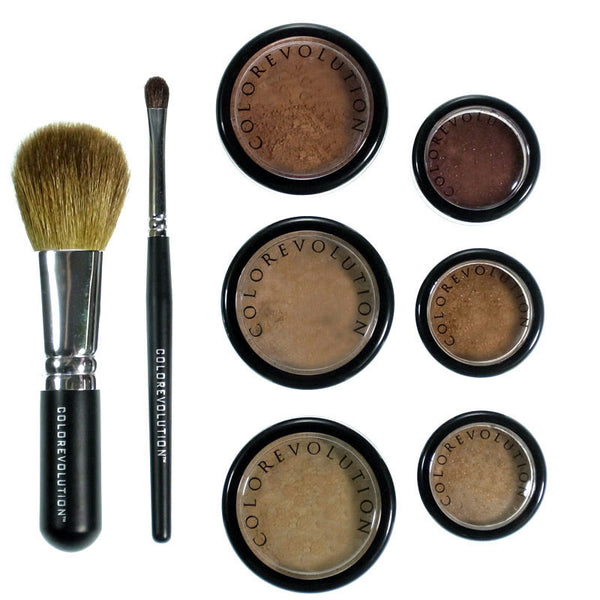 chocolate mineral makeup kit